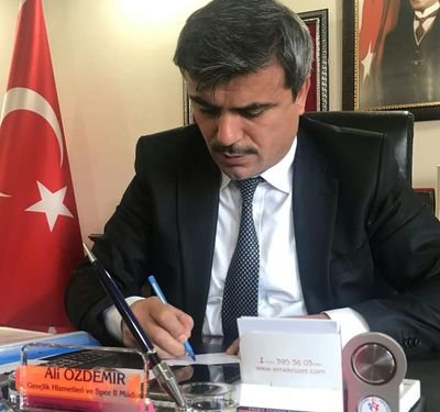 Spor İl Müdürü mesajla vedalaştı