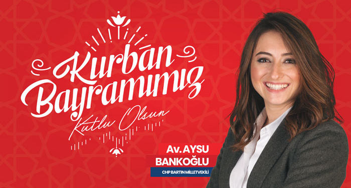 CHP Bartın Milletvekili Aysu Bankoğlu vatandaşların Kurban Bayramı’nı kutladı