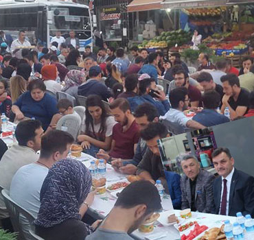 Bartın AK Parti sokak iftarı