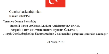 Bartin-il-tarim-ve-orman-muduru-gorevden-alindi