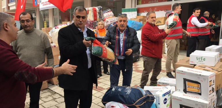 Bartın’dan Elazığ’a; elden ele gönülden gönüle