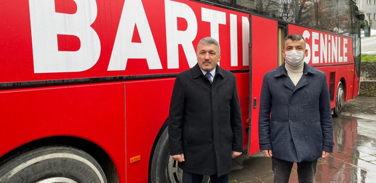 AK Parti seçim otobüsünü tanıttı! İşte fiyatı ve modeli