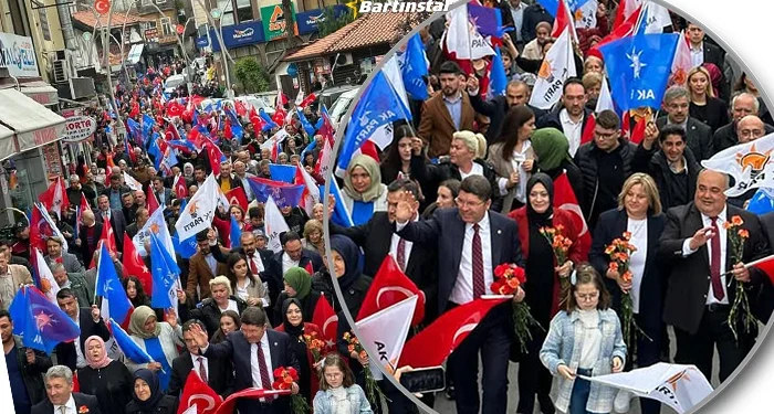 AK Parti son Cuma 4 miting yaptı! Bartın’da büyük yürüyüş