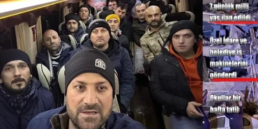 amasrali-madenciler-deprem-bolgesine