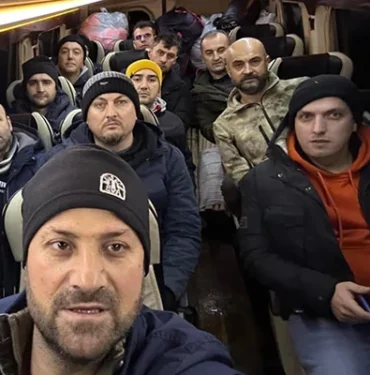 amasrali-madenciler-deprem-bolgesine