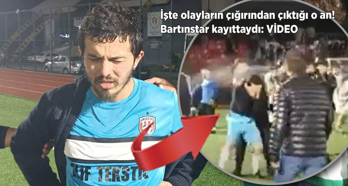 Bartın Çilek Turnuvası’nda olaylı final! Bol aksiyon, bol biber gazı…