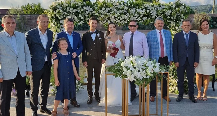 Bartın bürokrasisini bir araya getiren nikah