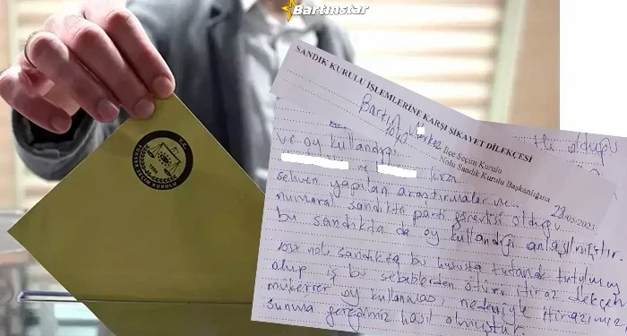 CHP, mükerrer oy iddiasıyla bir kişiyi tutanak altına aldı