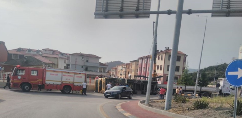 Devlet Hastanesi kavşağına kontrolsüz girince…