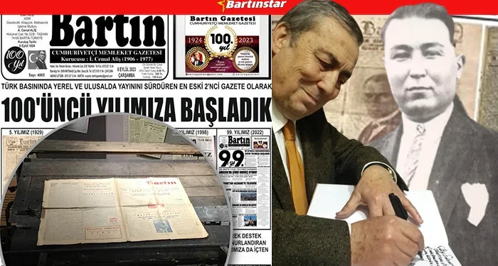 Ve Bartın Gazetesi 100 yılı devirdi!  Nice Yıllara… 