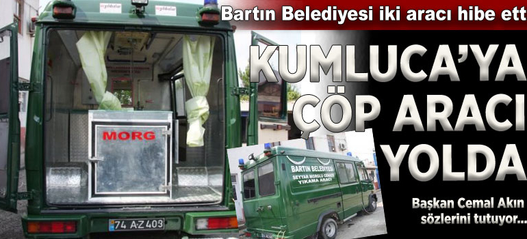 Damperli geldi sırada çöp kamyonu var