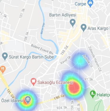bartin-pozitif-vaka-yogunluk-haritasi-3.8.2020