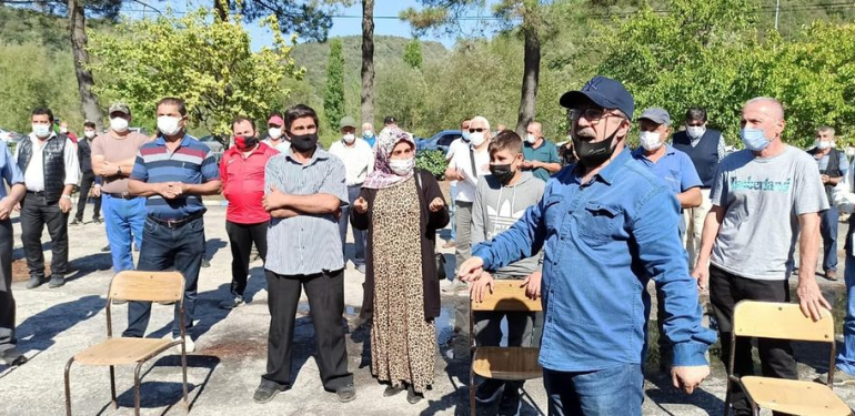 Taş ocağı eylemi: Bartın’ın dibine dinamit koyacaklar!