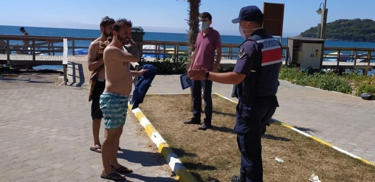 Bartın’da zinciri kırmak için denetimler yoğunlaştırıldı