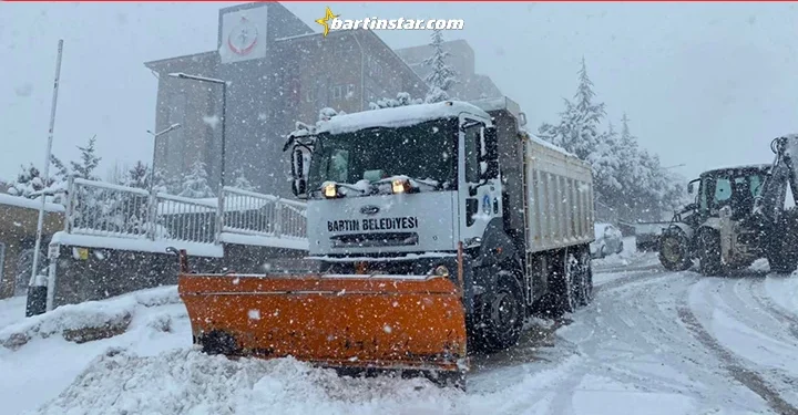 Her güzelliğin bir bedeli var! Kar mücadelesi tam gaz