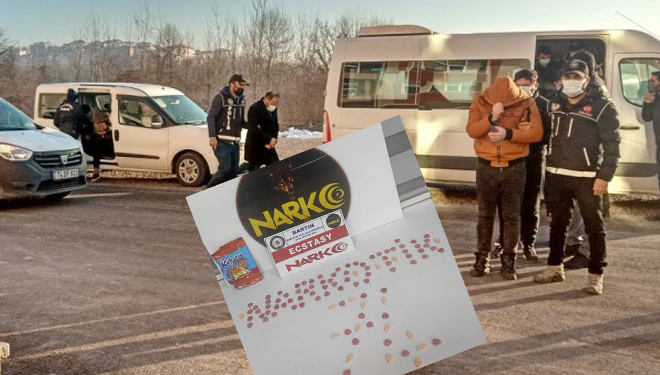 Bartın’a uyuşturucu taşıyan şebekeye operasyon! Bu kez kokain de var