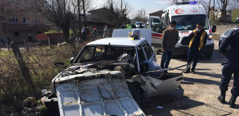 Bartın’da trafik kazaları da yeni normale geçti: 4 yaralı