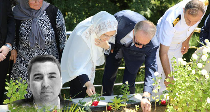 Çocukları ile vedalaşıp şehadete yürümüştü! 15 Temmuz şehidine vefa