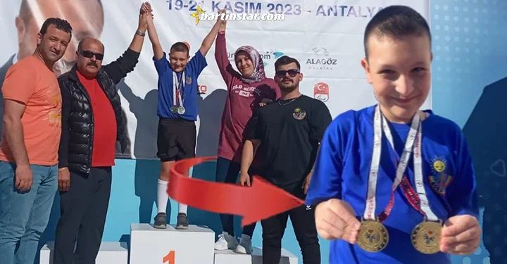 Helal sana çocuk! Bartın seninle gurur duyuyor
