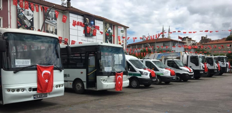 Bartın Belediyesi’nin yeni neferleri iş başı yaptı
