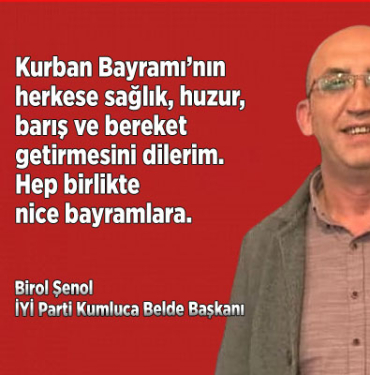birol-senol-kurban-bayrami-mesaji