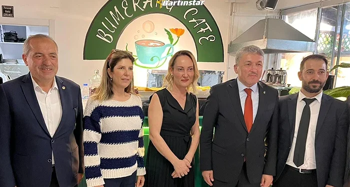 Yeni Bartın’ın saklı bahçesi; Bumerang Kafe