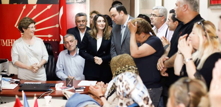 CHP’Lİ BANKOĞLU’NA KADIN DESTEĞİ