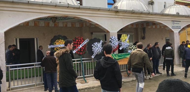 100 kişilik sarı lacivert konvoyla Zafer’e getirildi.