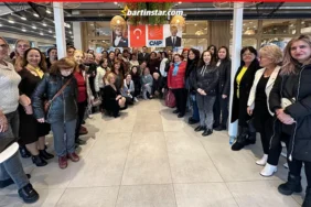 chp adayı rıza yalçınkaya kadın kolları ile buluştu