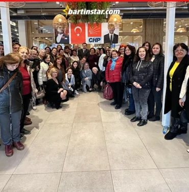 chp adayı rıza yalçınkaya kadın kolları ile buluştu