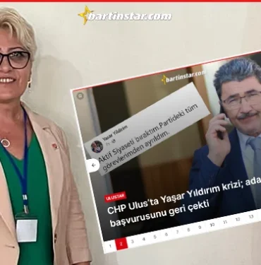 chp ulus ilçe başkanı nazime bayraktardan açıklama var