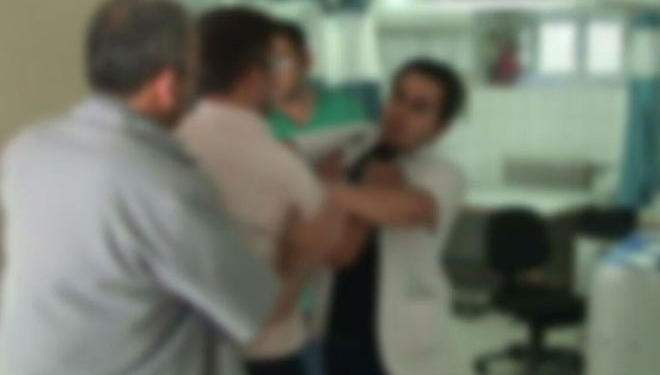 Maganda Bartın Devlet Hastanesi’nde! Önce küfür ardından…