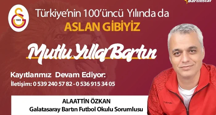 Galatasaray Futbol Okulu’nun yeni yıl mesajı