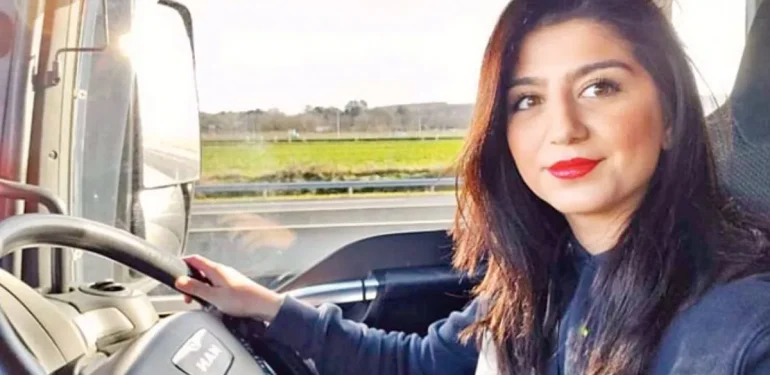 TIR şoförü Bartınlı Gülfem Avrupa yollarında