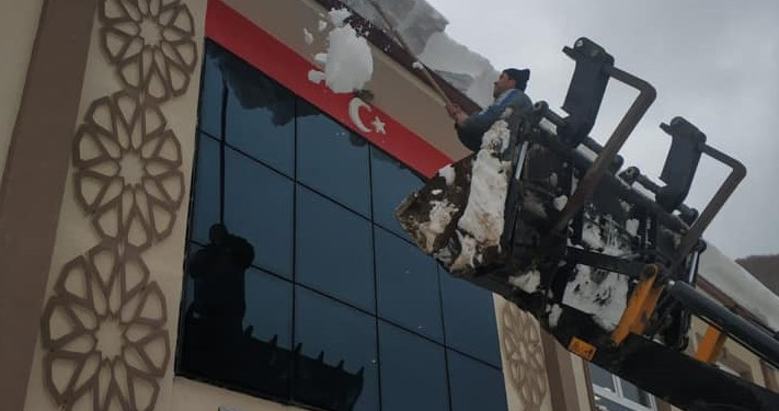 Kar temizliğinde tehlikeli uygulama