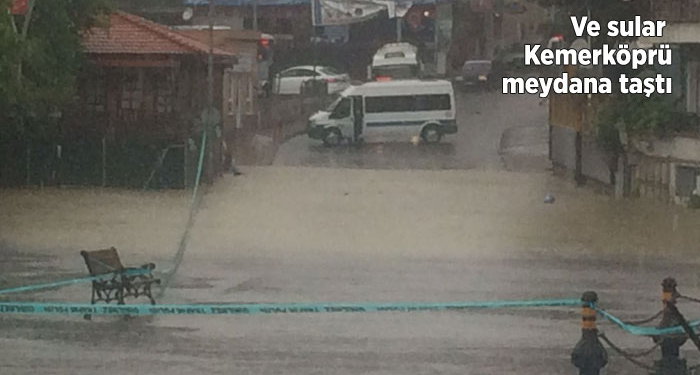 Gocanaz deresi yükseliyor! Bartın teyakkuzda, Kemerköprü kapatıldı