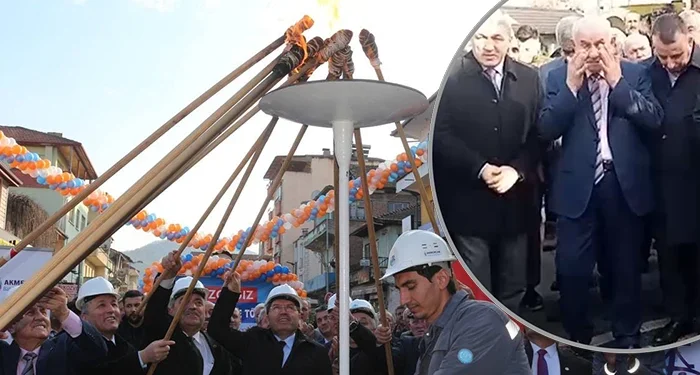 Kozcağız doğalgazı ateşledi! Mustafa Karaman’ın gözyaşları