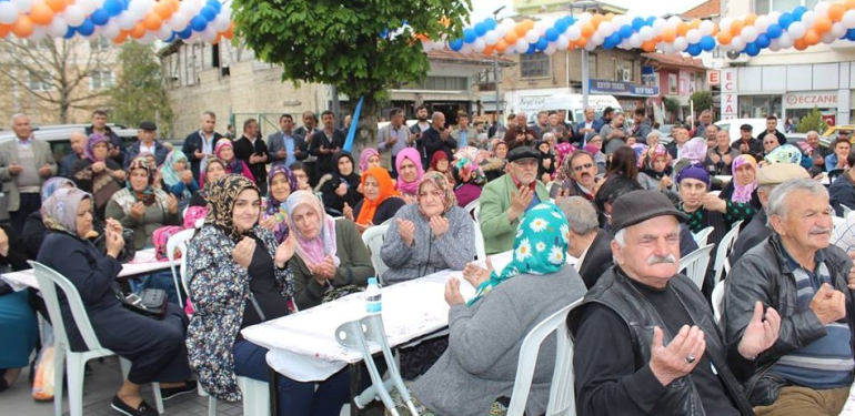 Karaman’dan Kozcağız’da teşekkür yemeği