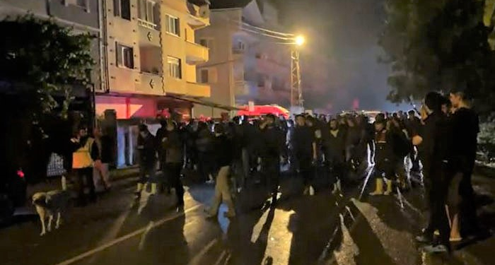 Kozcağız’da baraj istinat duvarı çöktü! Bir mahalle gece yarısı boşaltılıyor