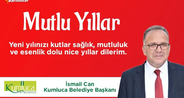 Kumluca Belediye Başkanı İsmail Can’ın yeni yıl mesajı