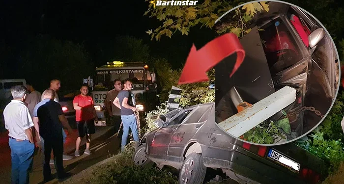 Kumluca’da kaza! Ölüme yarım metre yaklaştı