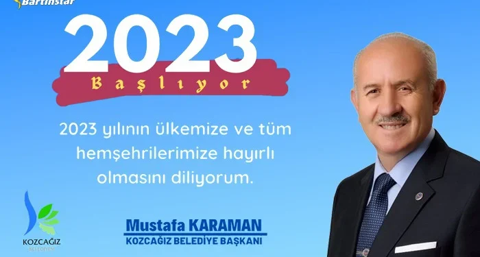 Kozcağız Belediye Başkanı Mustafa Karaman’ın yeni yıl mesajı