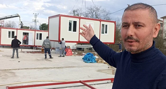 Bartın’dan deprem bölgesine konteyner köprüsü…