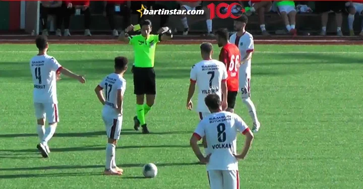 Bartınspor, Samsun’da Büyükşehir devirdi