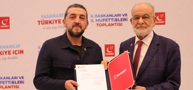 Saadet’in neferi, Ünal Yurtbay’ın ardından Bartın İl Başkanı olarak görevlendirildi