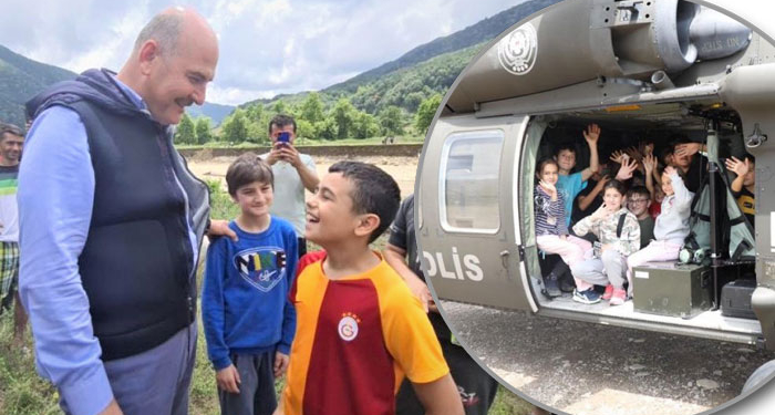 Süleyman amca, şu helikopterle bir tur atsak…