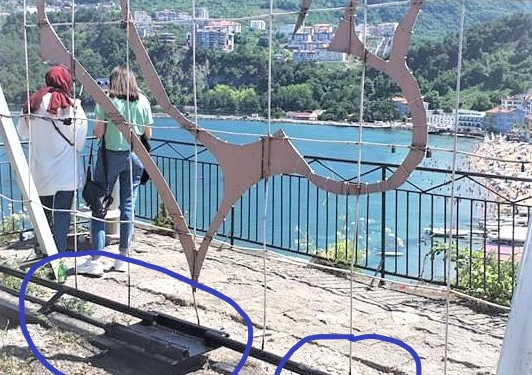 Amasra’da o çağrı karşılık buldu, Atatürk portresi güçlendirildi