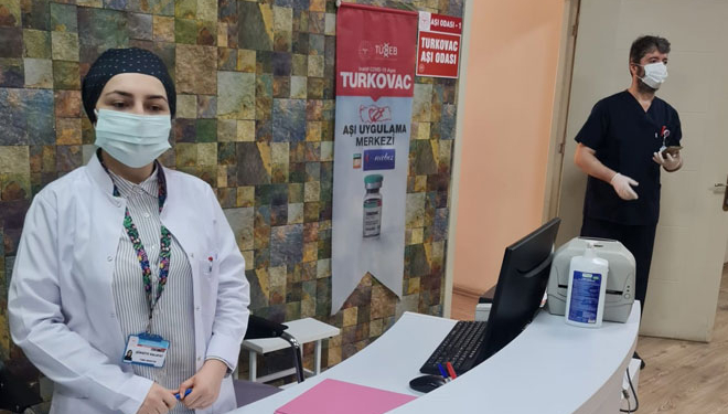 Yerli aşı Turkovac Bartın’da uygulamaya başlandı