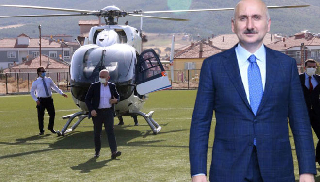 Ulaştırma Bakanı bugün Bartın’da! Helikopterle Kumluca’ya inecek