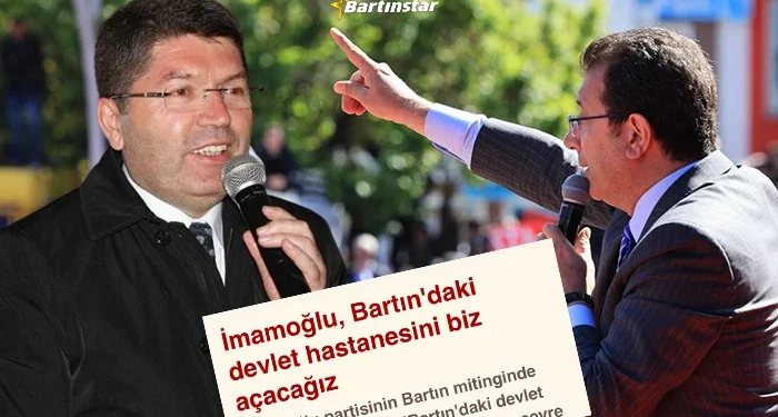 Yılmaz Tunç’tan İmamoğlu’na yanıt: Sen ancak musluk açarsın